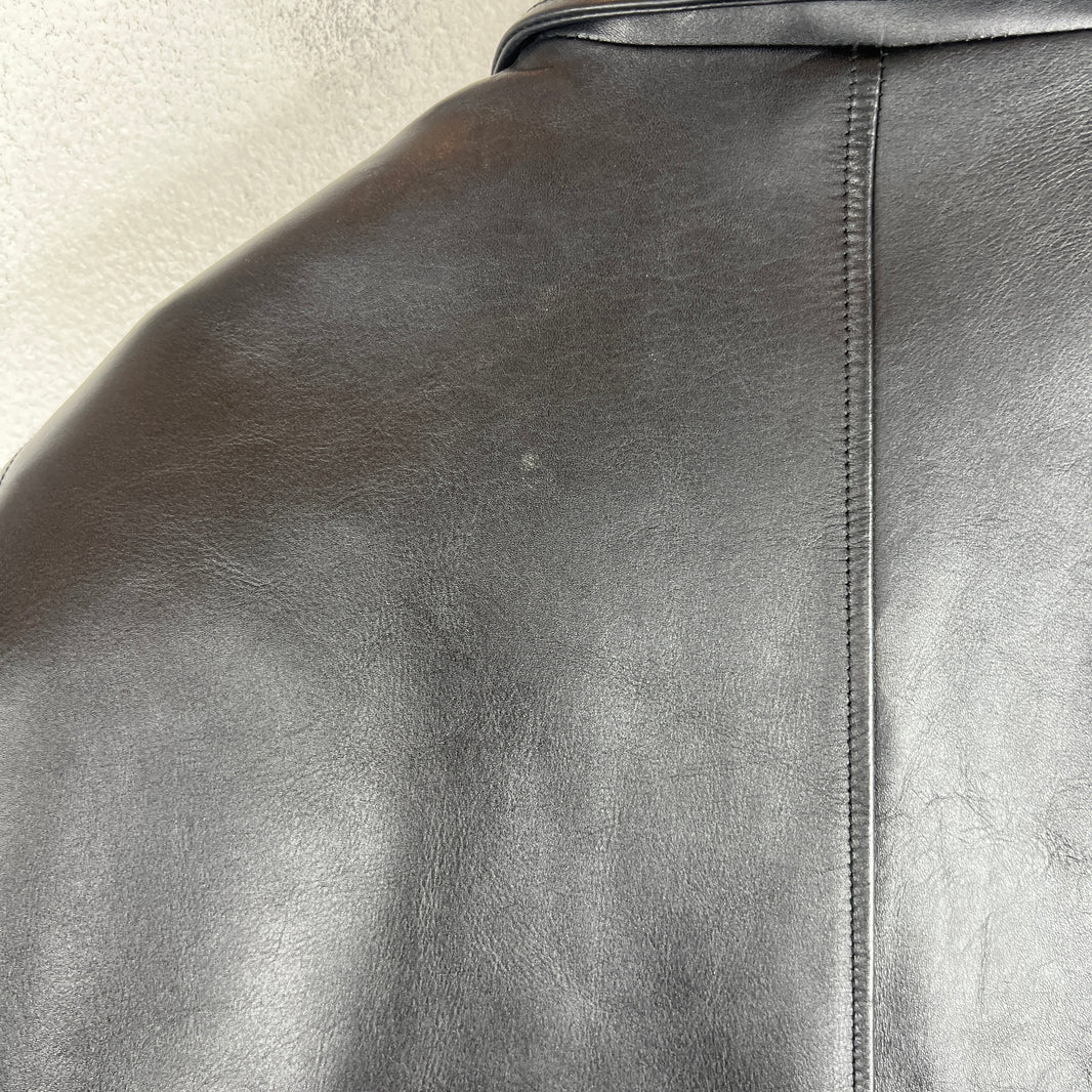 Stussy S Wing Leather Jacket