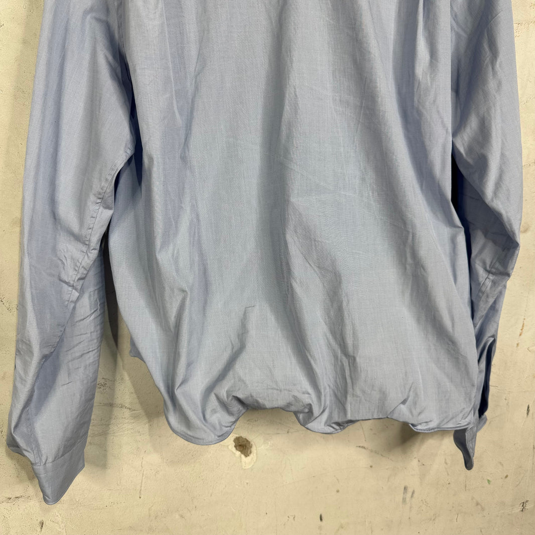 Prada Runway Light Blue Wired Shirt