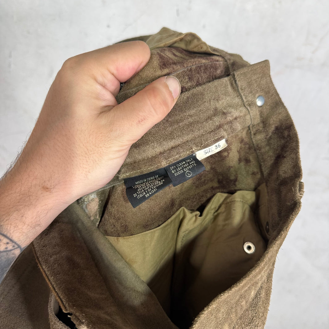 RRL Suede Western Pants