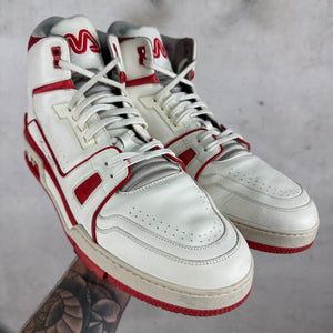 Louis Vuitton Red #54 Mid Trainers