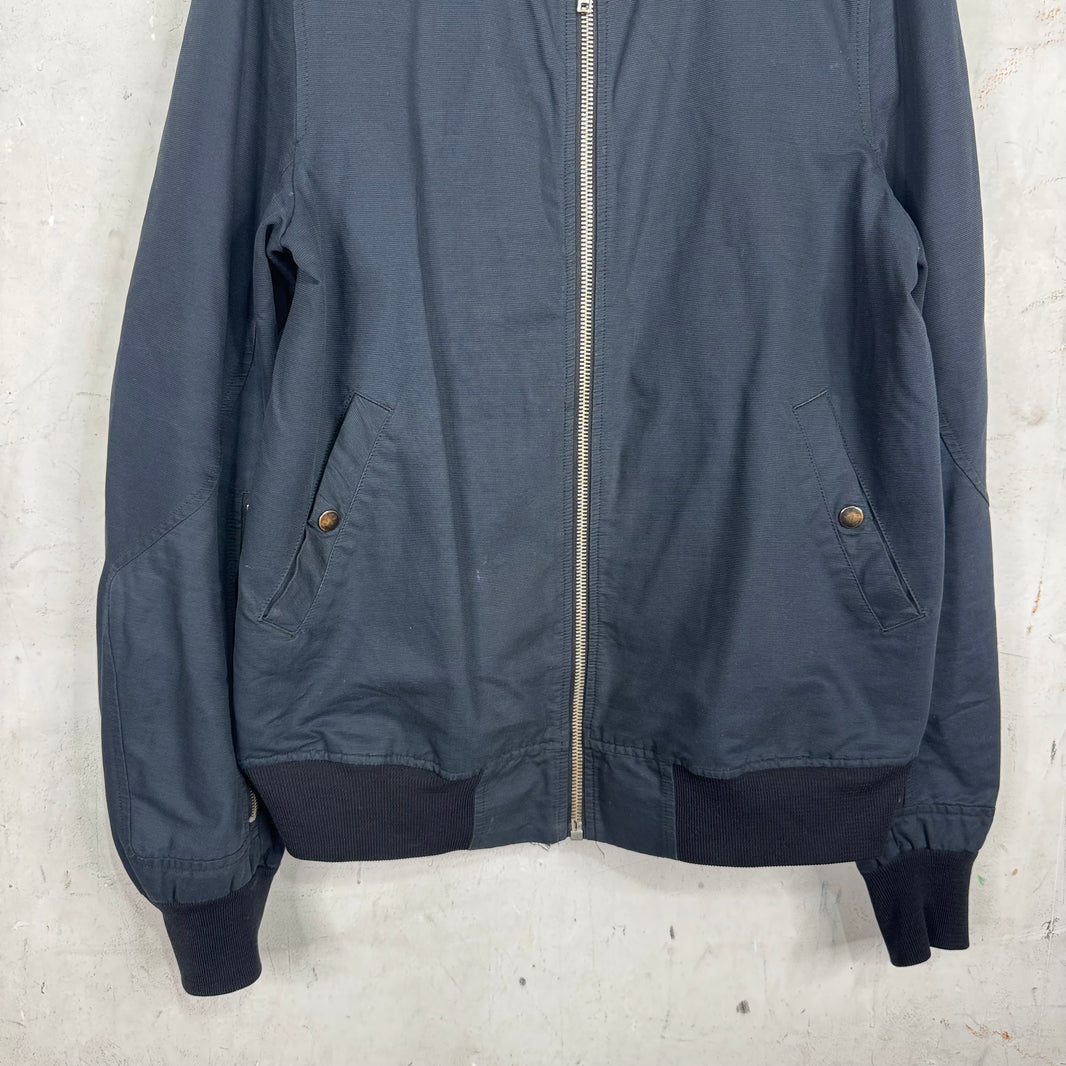 Rick Owens Canvas Light Bomber Jacket