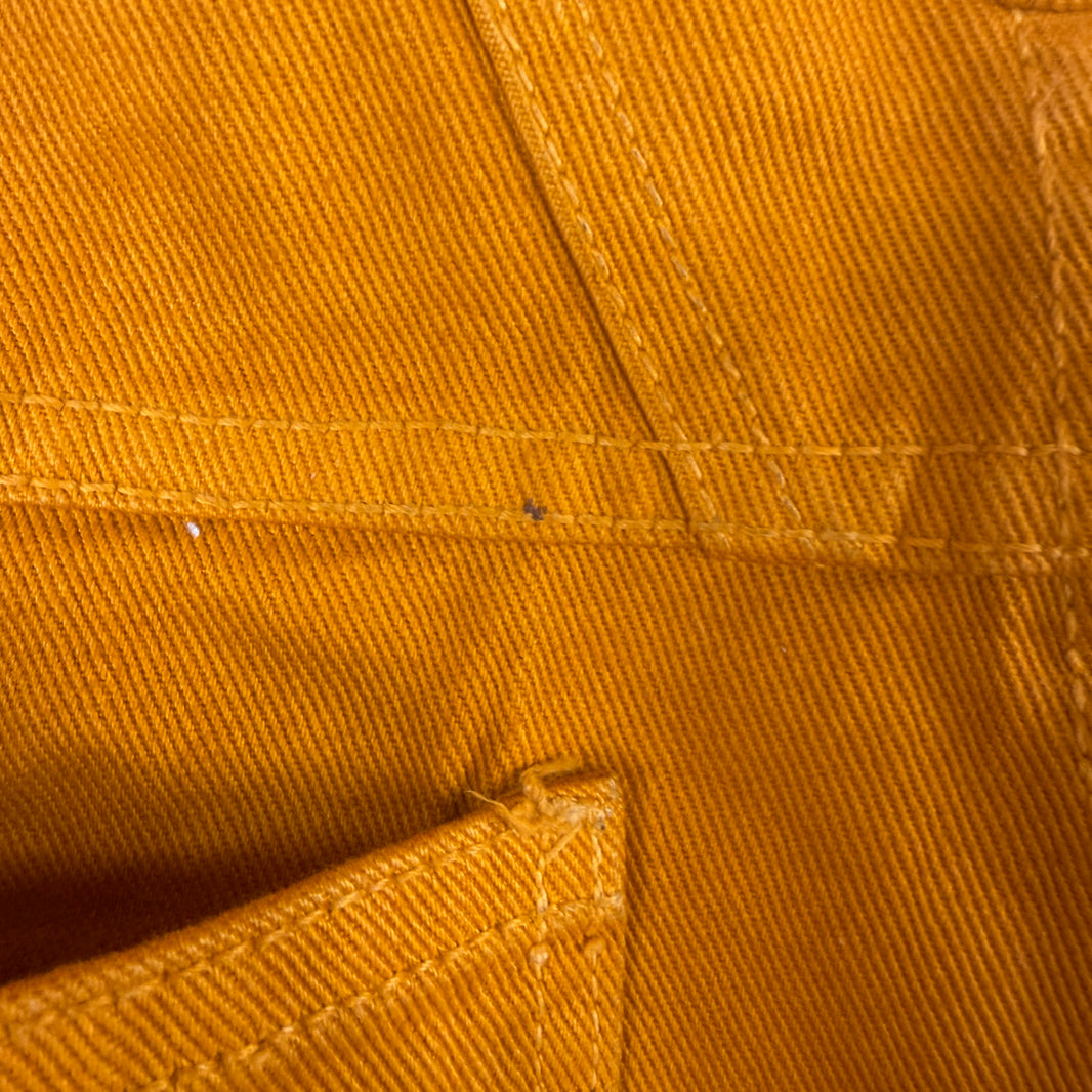 MFG Vintage Mustard Yellow Jean Shorts