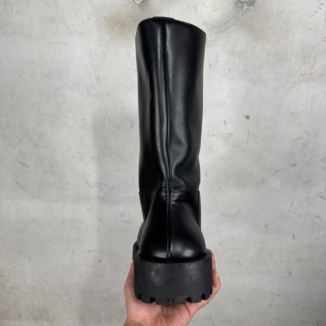 Balenciaga Leather Hummer Booties