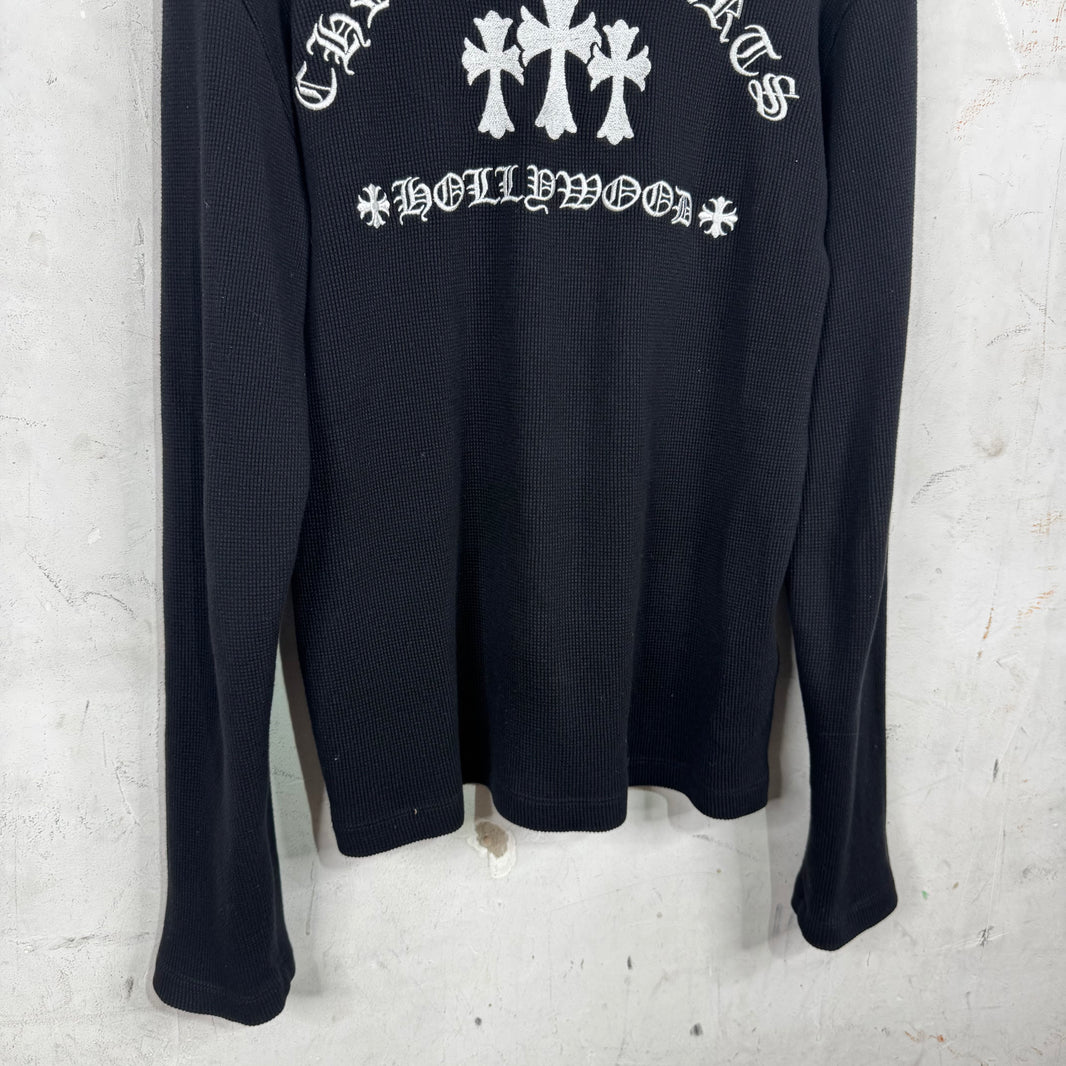 Chrome Hearts King Taco Henley Thermal