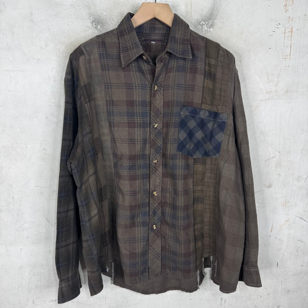 Needles Brown Rebuilt Flannel