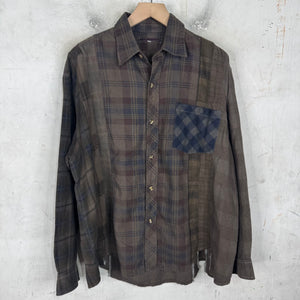 Needles Brown Rebuilt Flannel