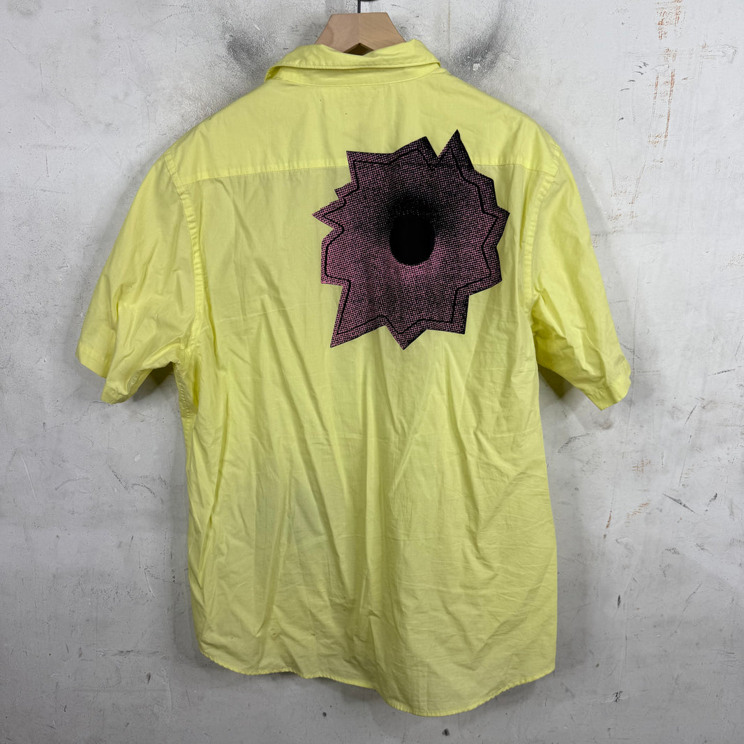 Supreme Nate Lowman Yellow Shirt