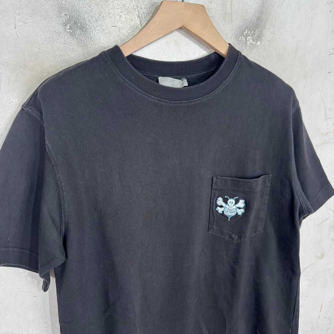 Dior Stussy Bee Black T-Shirt