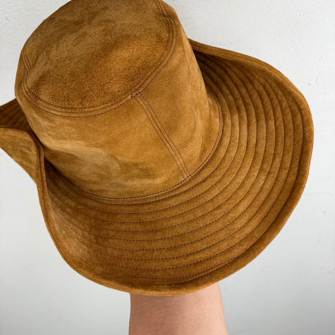 Miu Miu Suede Cowboy Hat