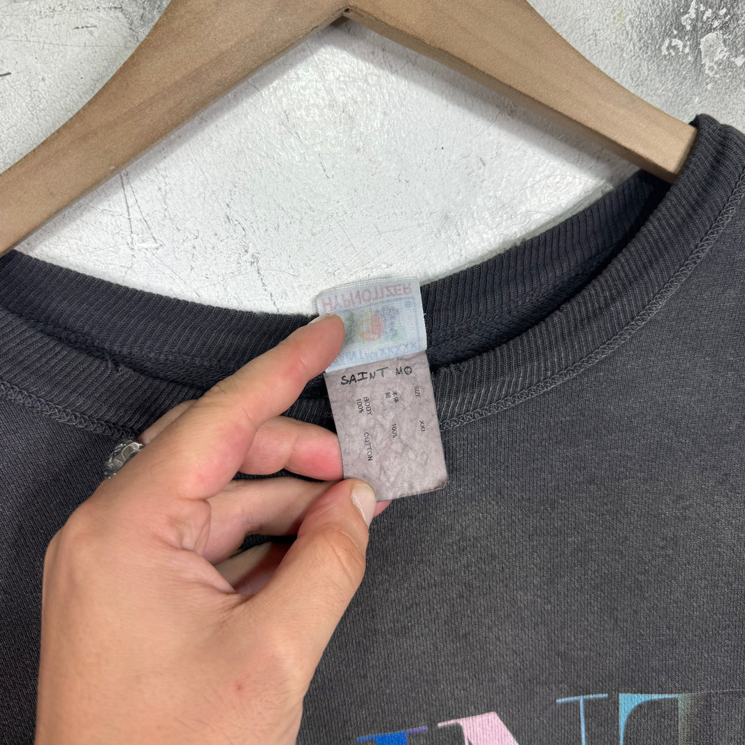 Saint Michael Multicolored Apple Logo Crewneck