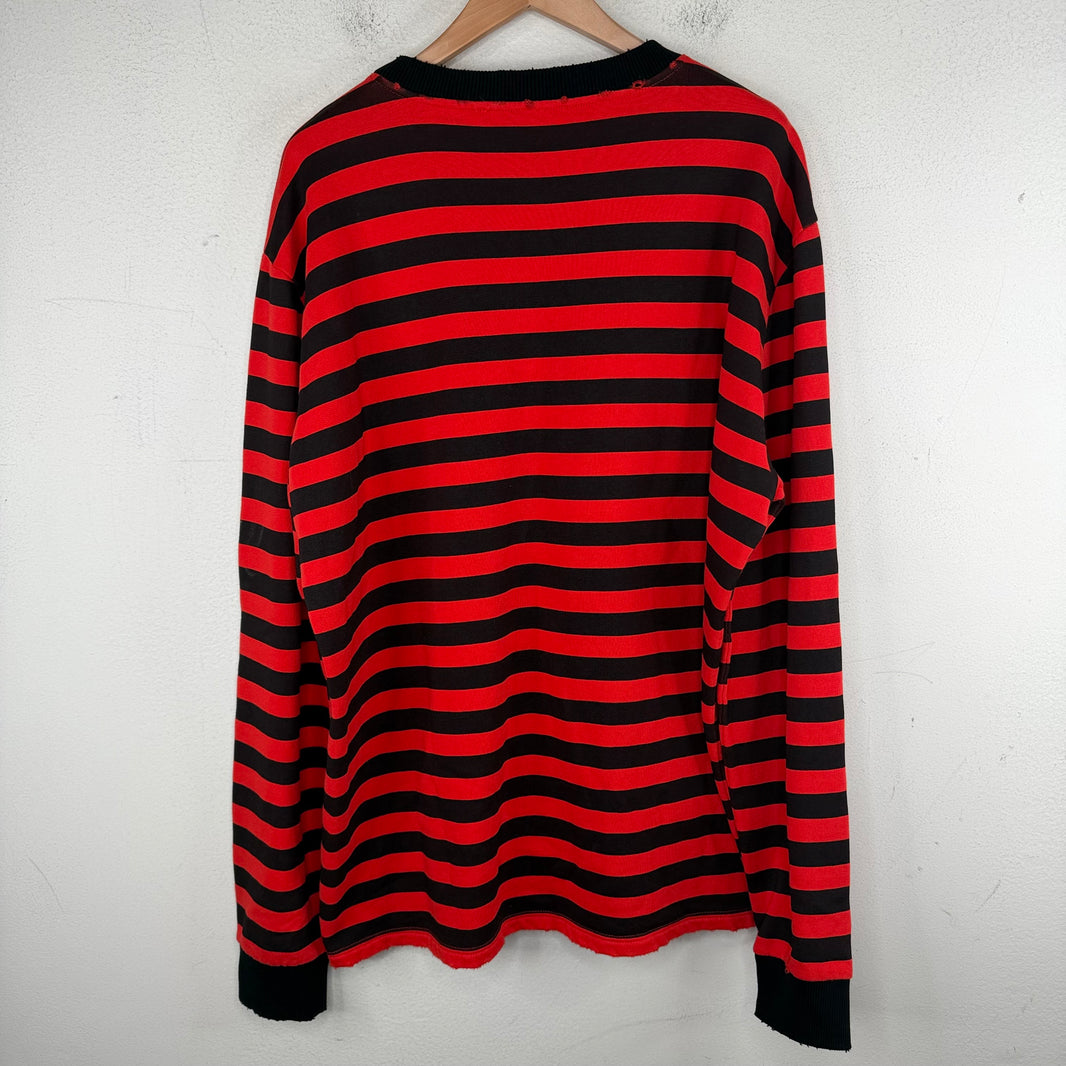 Givenchy Stripe Patched Crewneck
