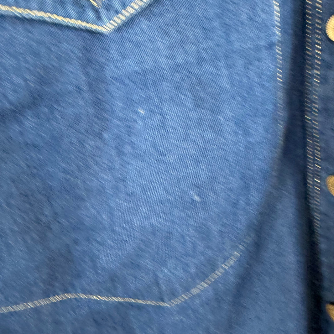Versace Vintage Denim Button Up Shirt