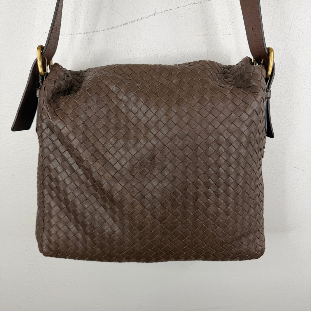 Bottega Veneta Intrecciato Messenger Bag