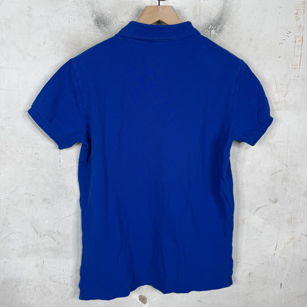 Ralph Lauren Blue Green Big Pony Orange #3 Polo