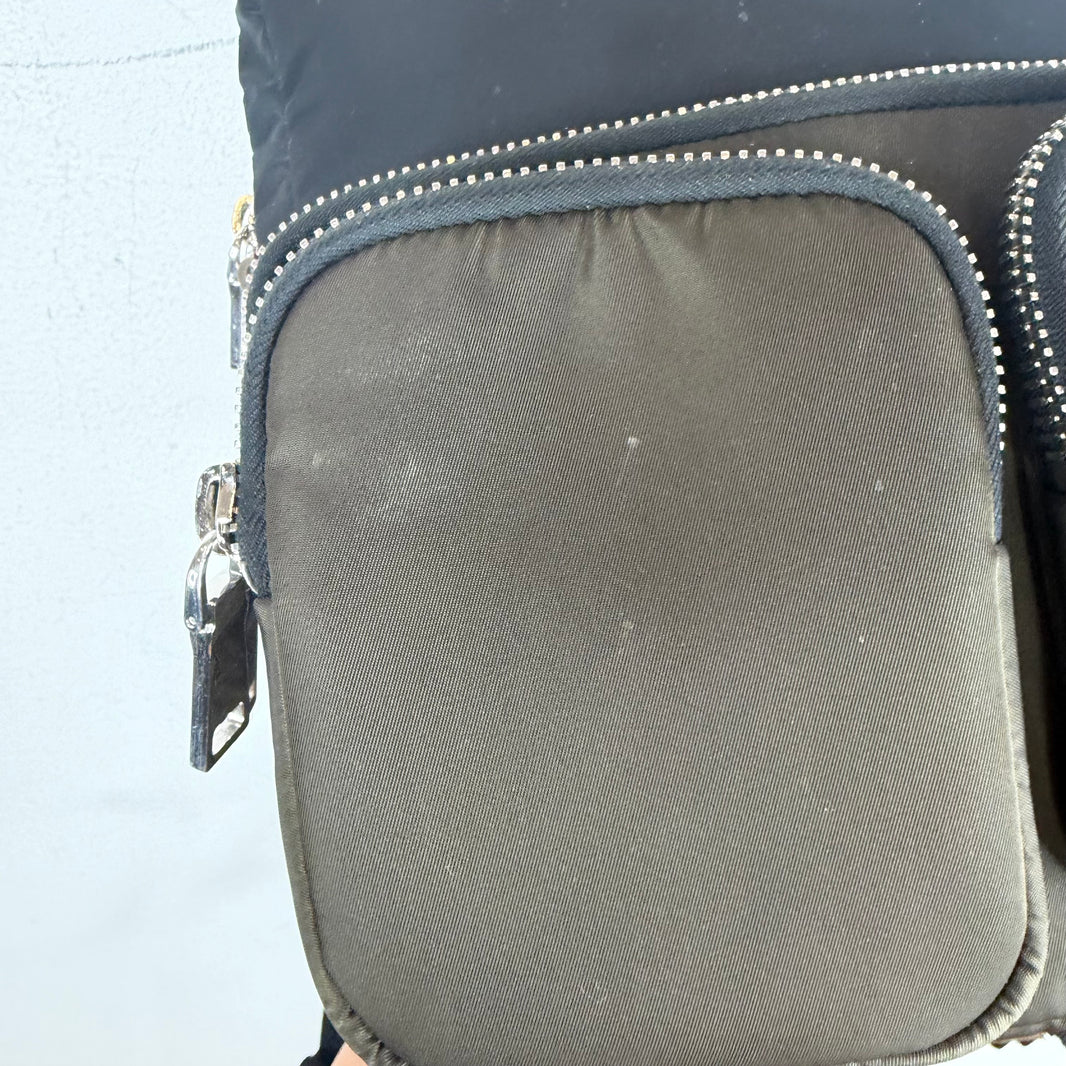 Prada Nylon Two-Tone Backpack