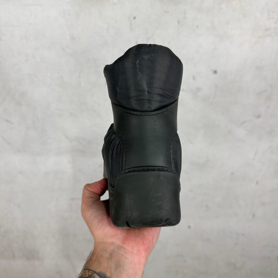 Bottega Veneta Charcoal Bomber Puddle Boots