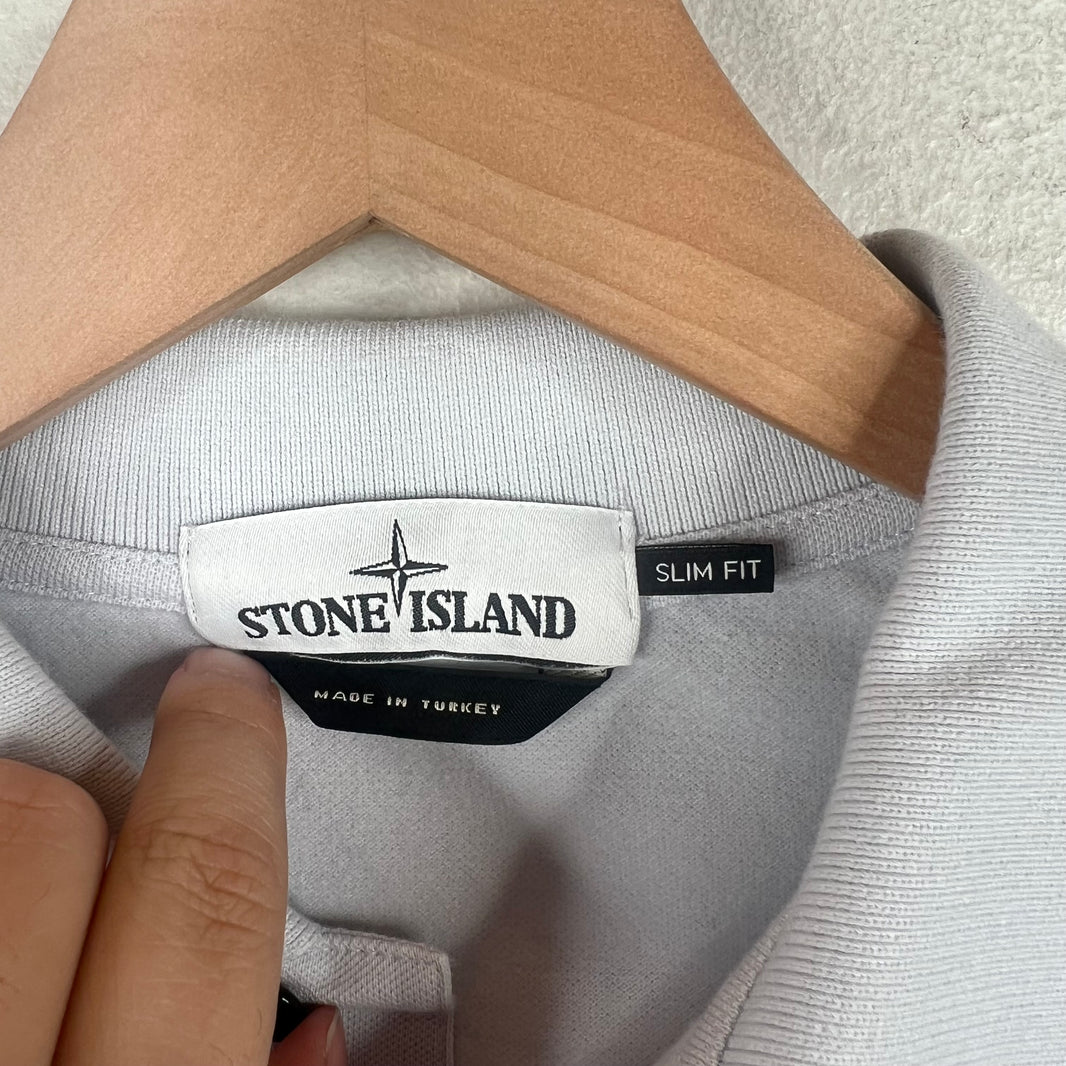 Stone Island White Rugby Polo