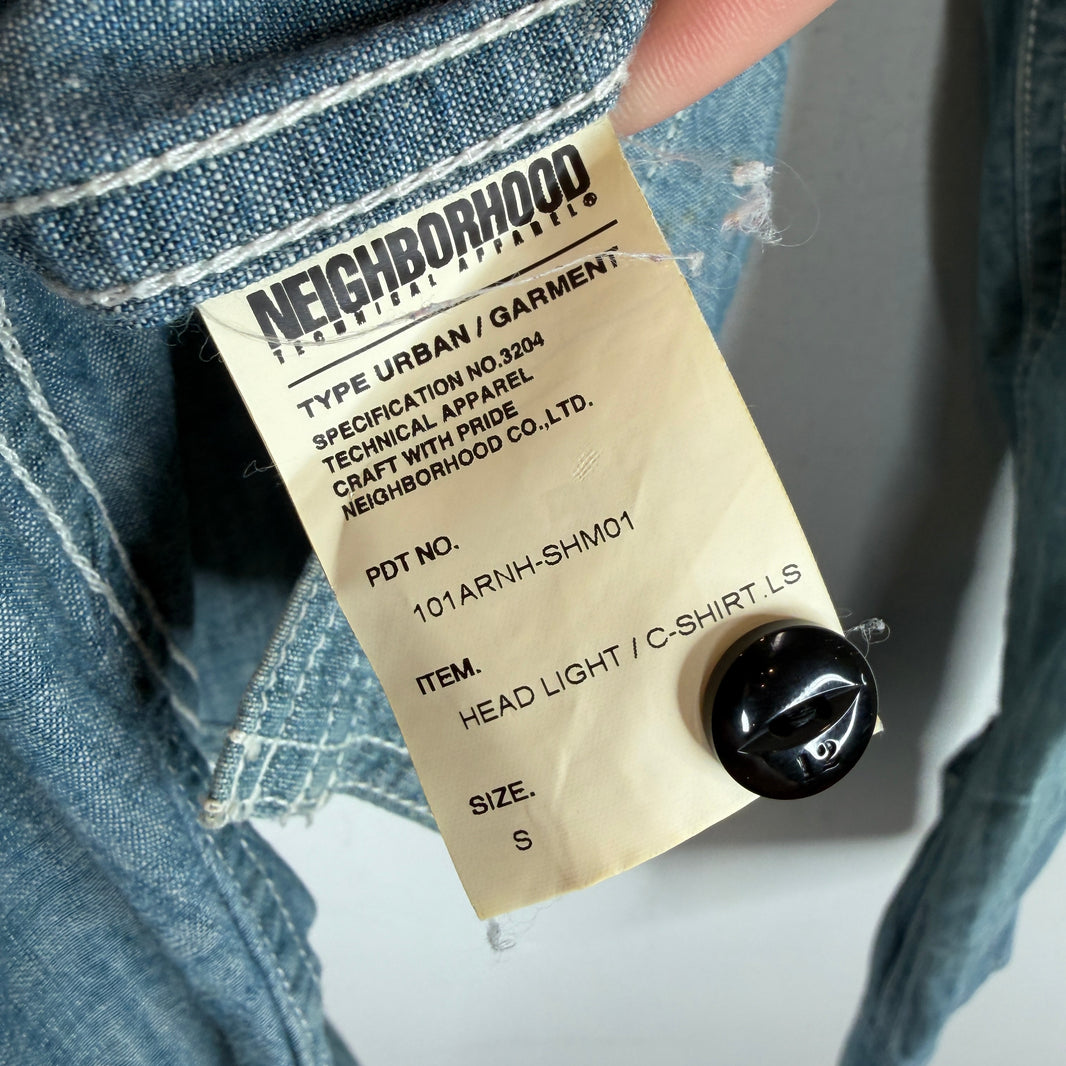 Neighborhood Stencil Denim Shirt