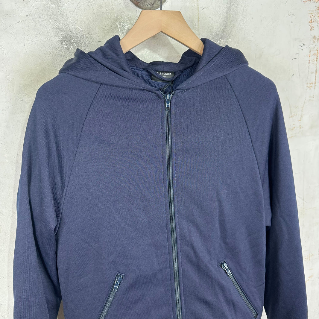 Balenciaga Inflatable Zip Up Hoodie