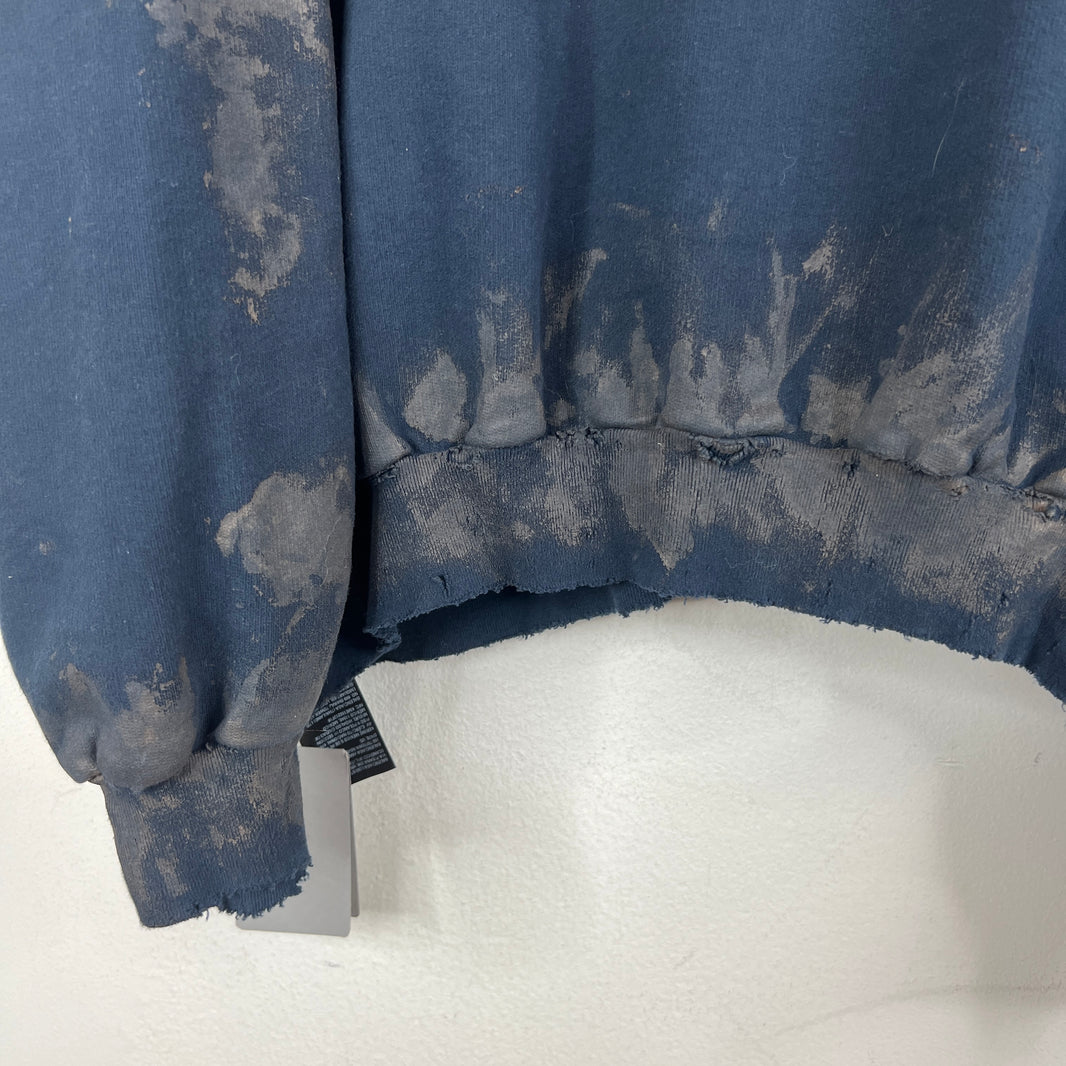 Balenciaga Mud Polo Zip Hoodie