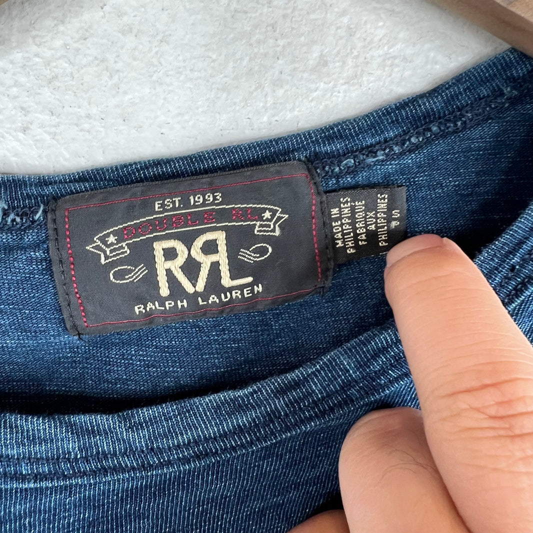 RRL Blue Pocket T-Shirt