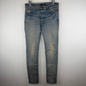Amiri Light Wash Blue Skinny Jeans