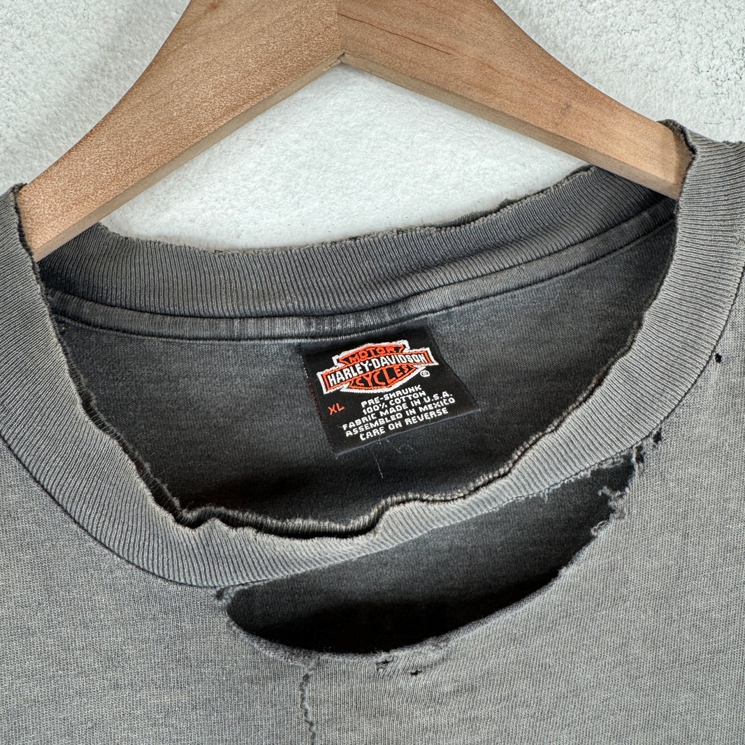 Vintage Smoked Harley Pocket T-Shirt