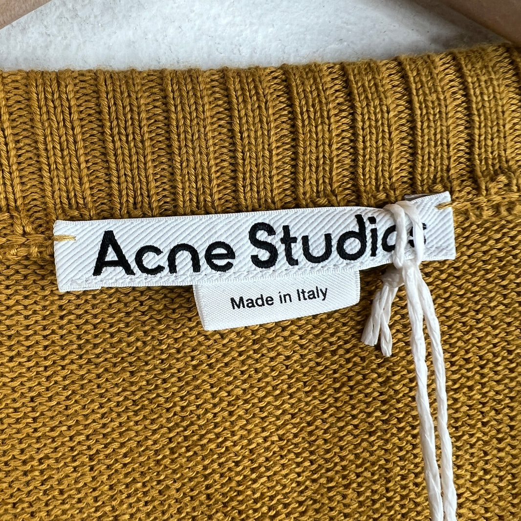 Acne Studios Oversized Knit Cardigan Vest