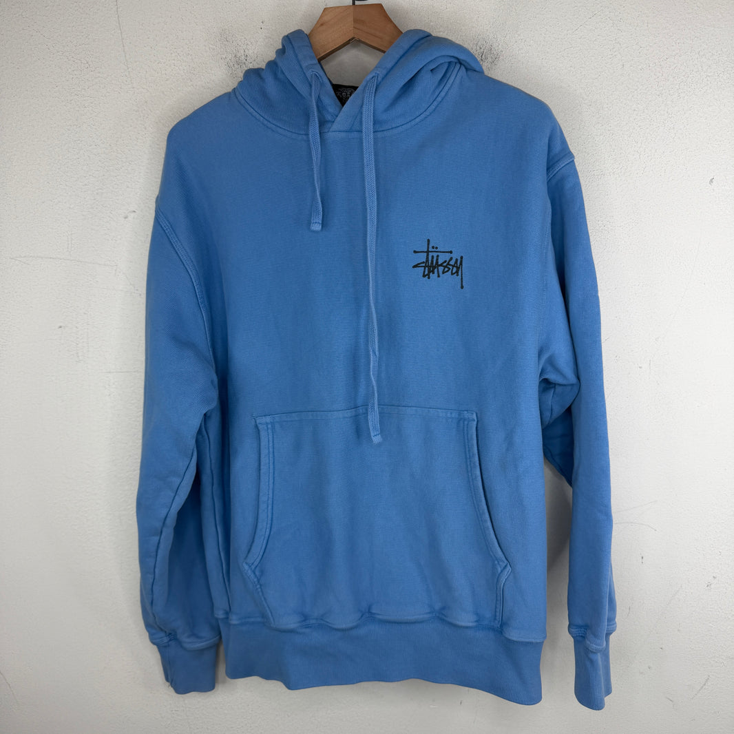 Stussy Built Tough Blue Hoodie