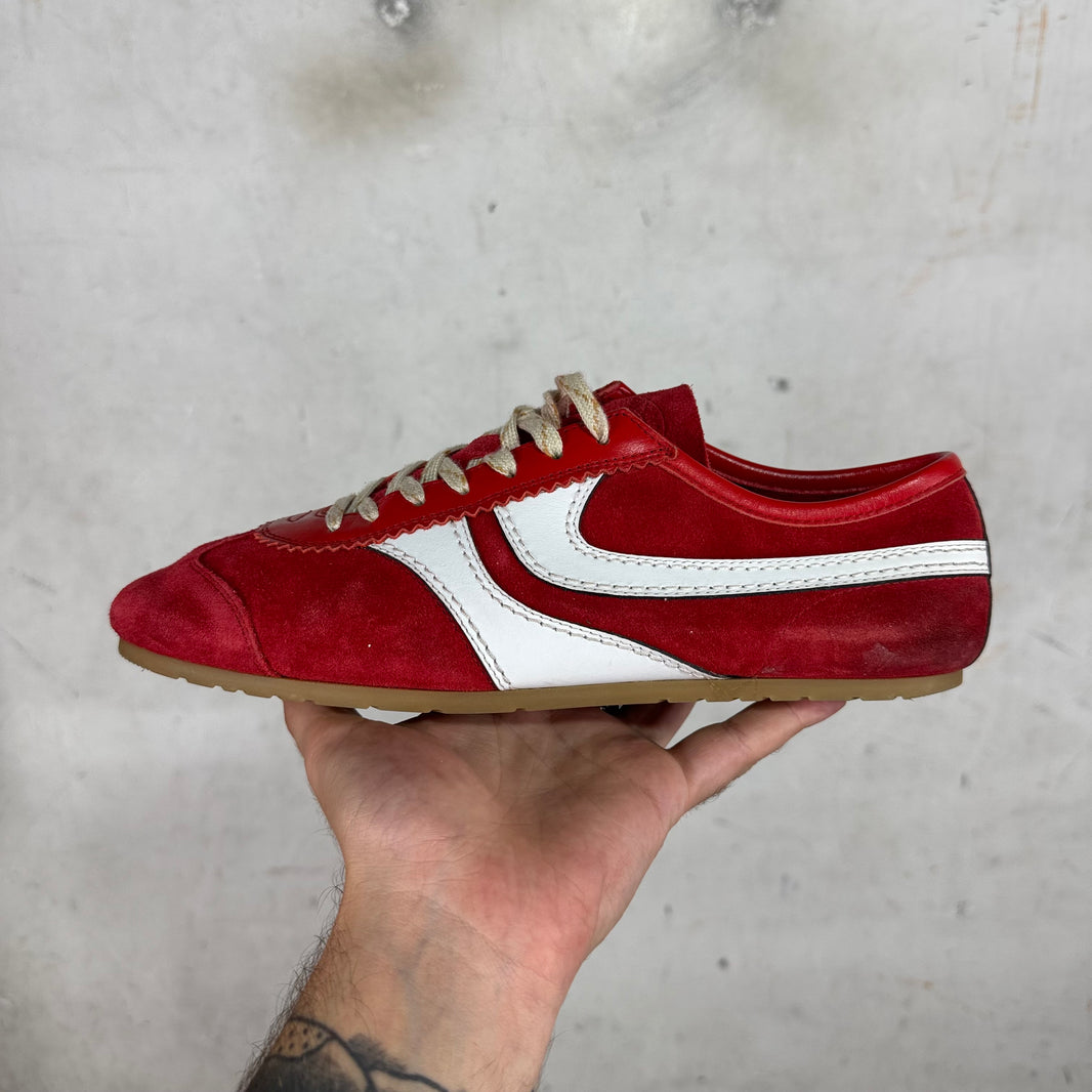 Dries Van Noten Red Driver Sneakers