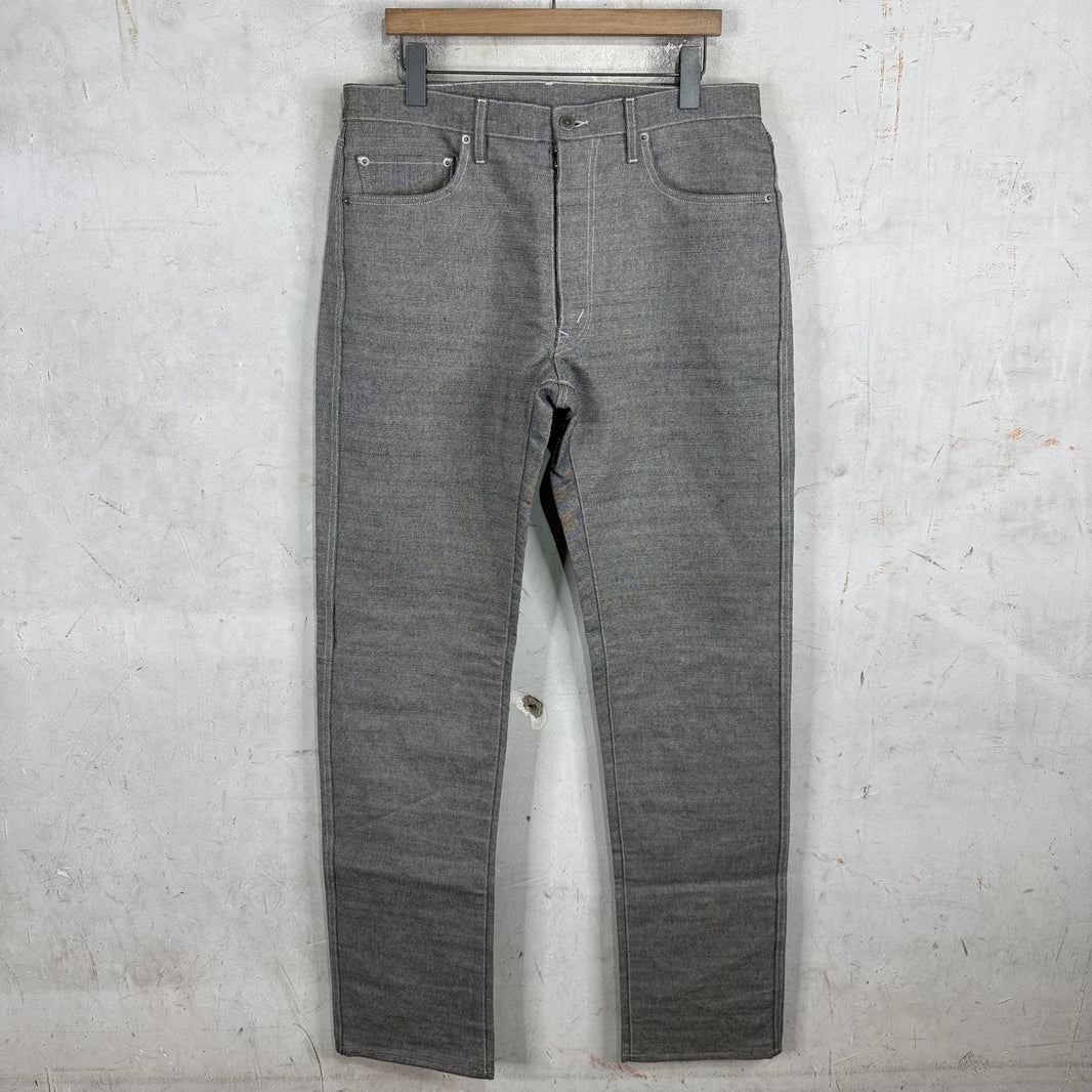 Margiela Reversed Denim Straight Leg Jeans