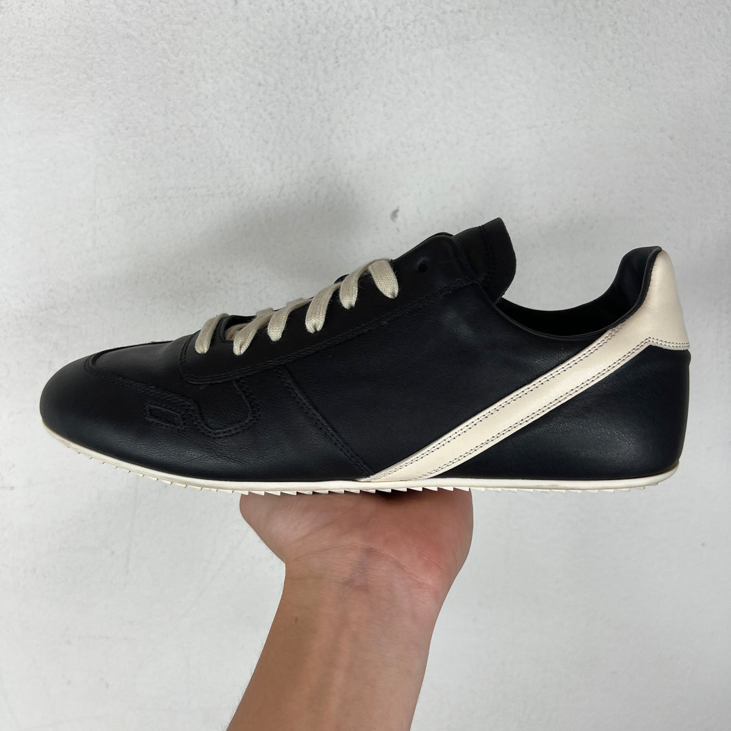 Rick Owens Black Minimal Sneakers