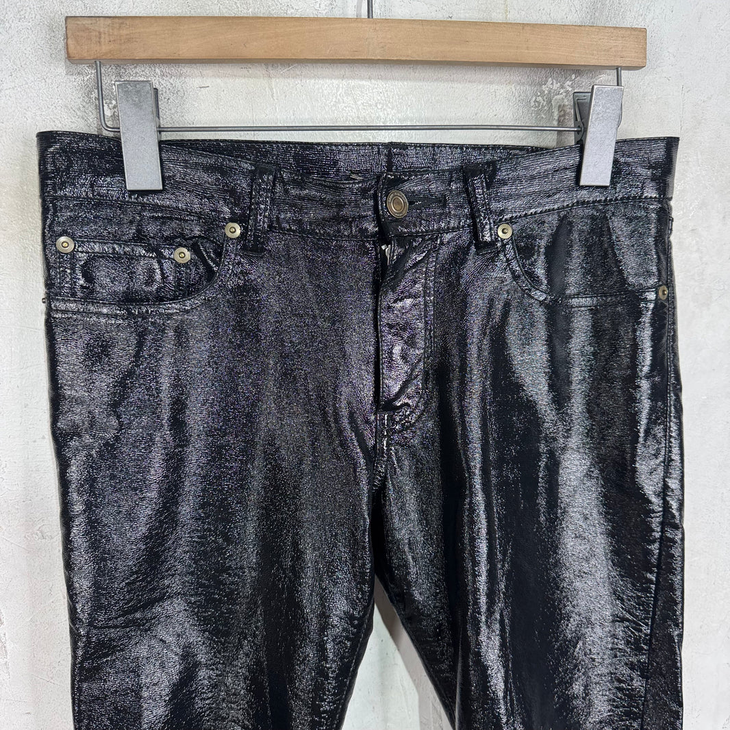 Saint Laurent Coated D02 Pants