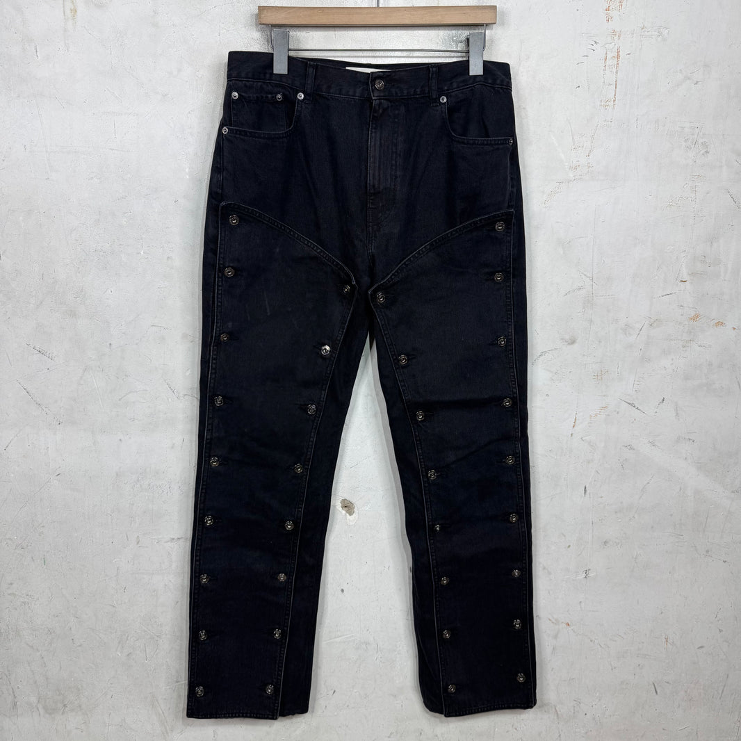 Y/Project Evergreen Snap Off Jeans Black