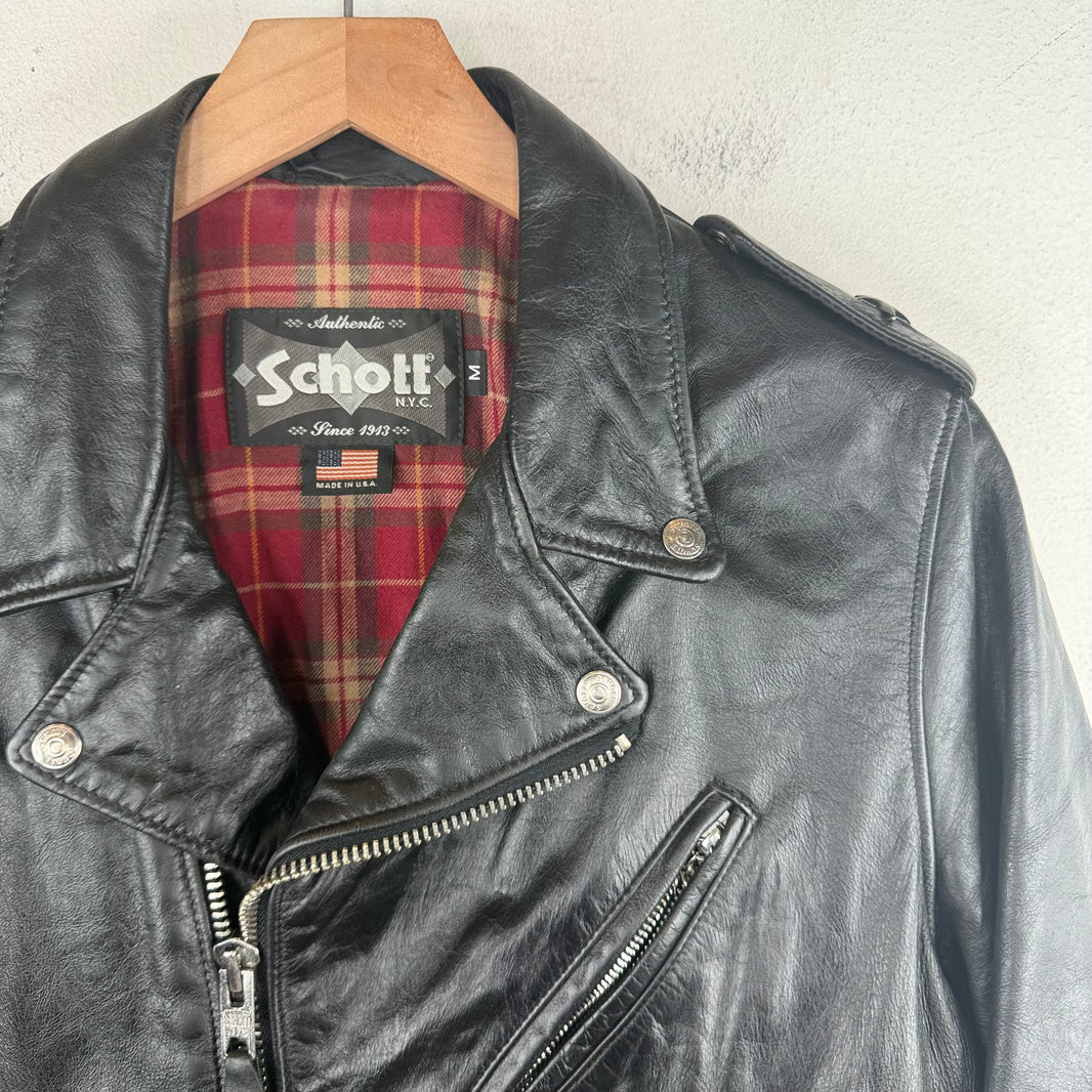 Vintage Schott Lined Leather Perfecto Jacket
