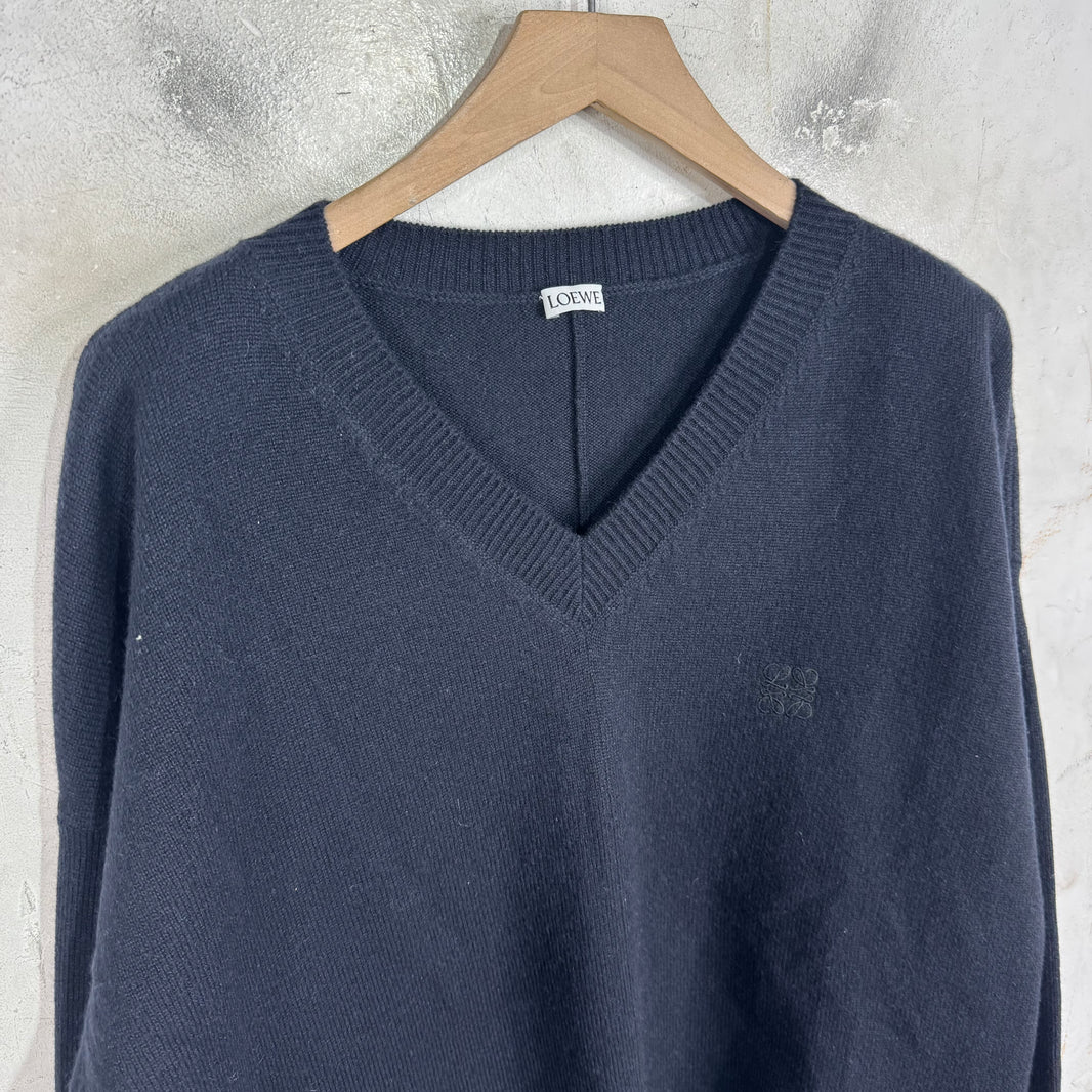 Loewe Asymmetrical Anagram Sweater