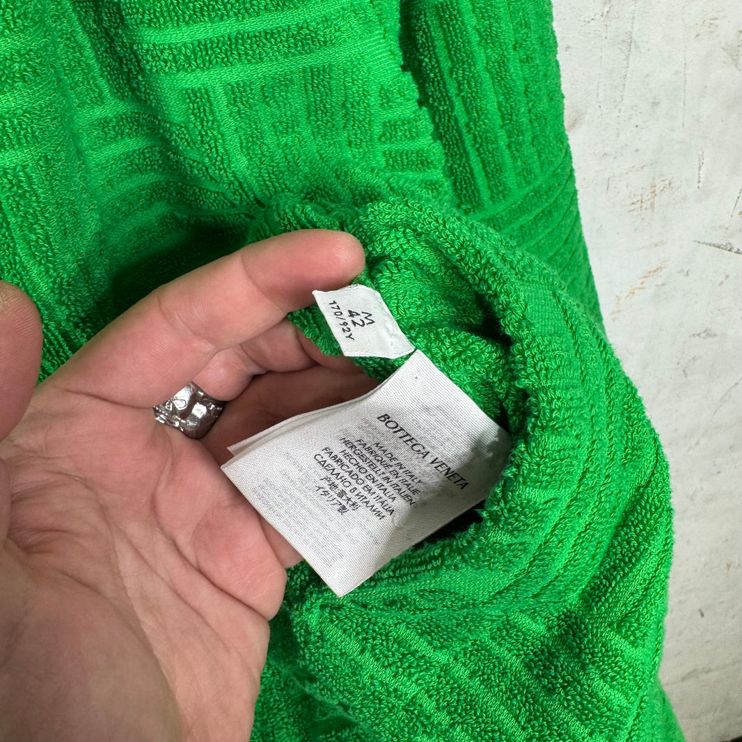 Bottega Veneta Green Bath Robe