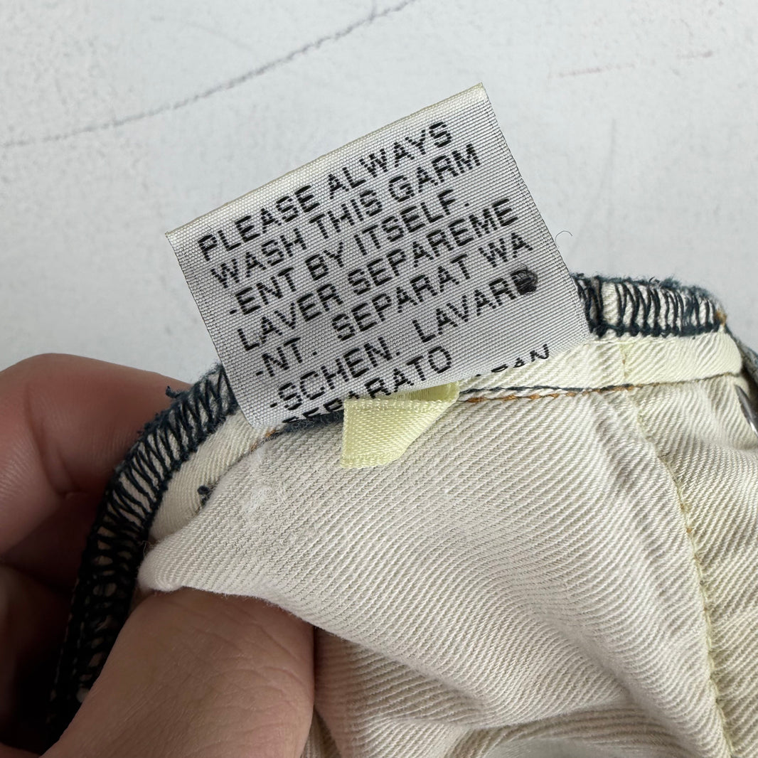 Dior Smoked Skinny Jean Shorts