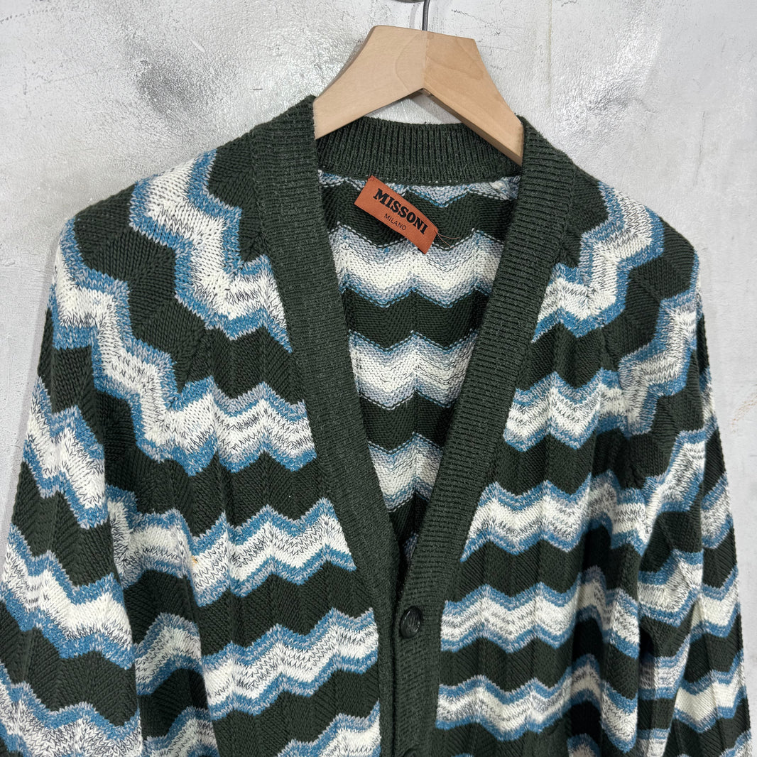Missoni Patterned Knit Cardigan