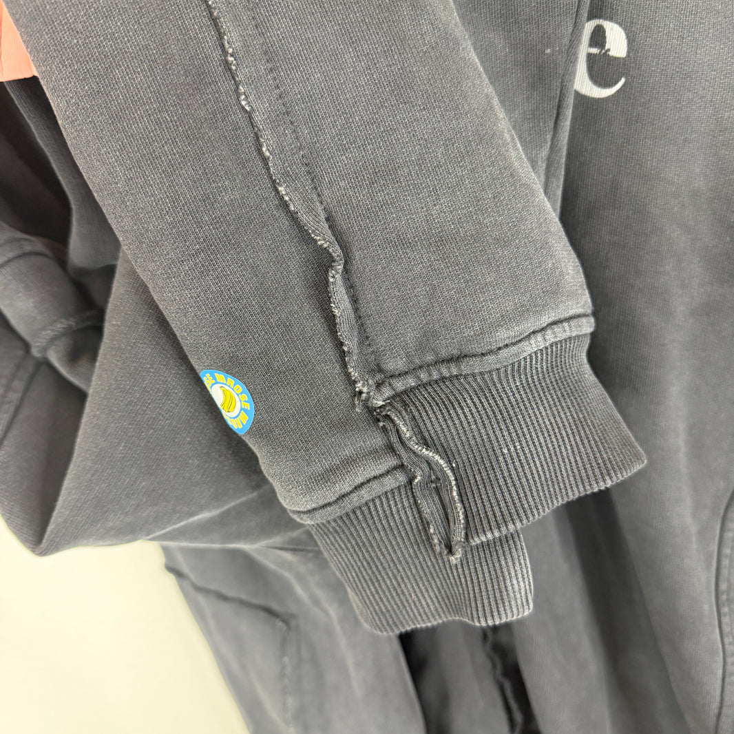 Martine Rose Sticker Cotton Zip Up Jacket