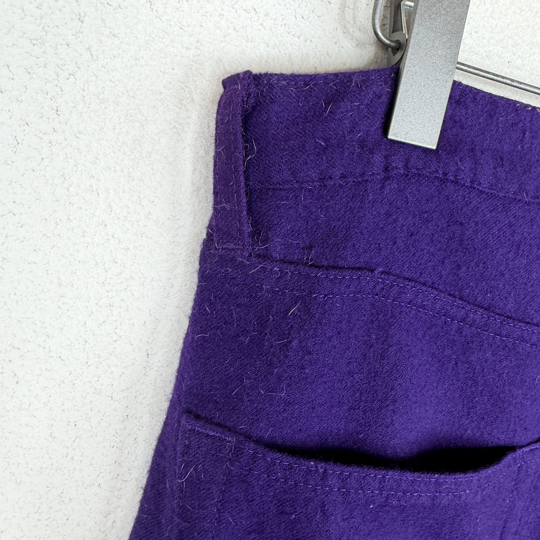 Junya Watanabe Purple Hornets Wool Pants
