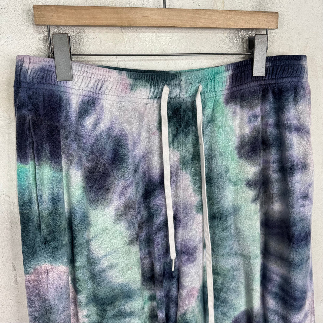 Acne Studios Velvet Tie Dye Shorts