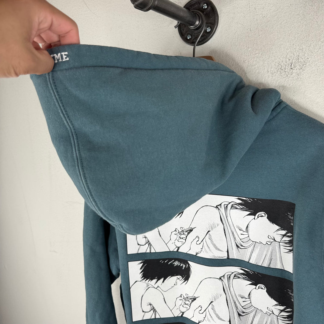 Supreme Akira Blue Zip-Up Hoodie