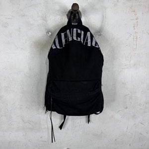 Balenciaga Canvas Logo Backpack