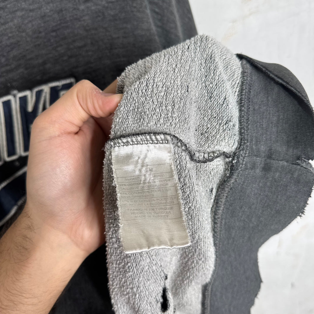 Vintage Thrased Nike Logo Hoodie
