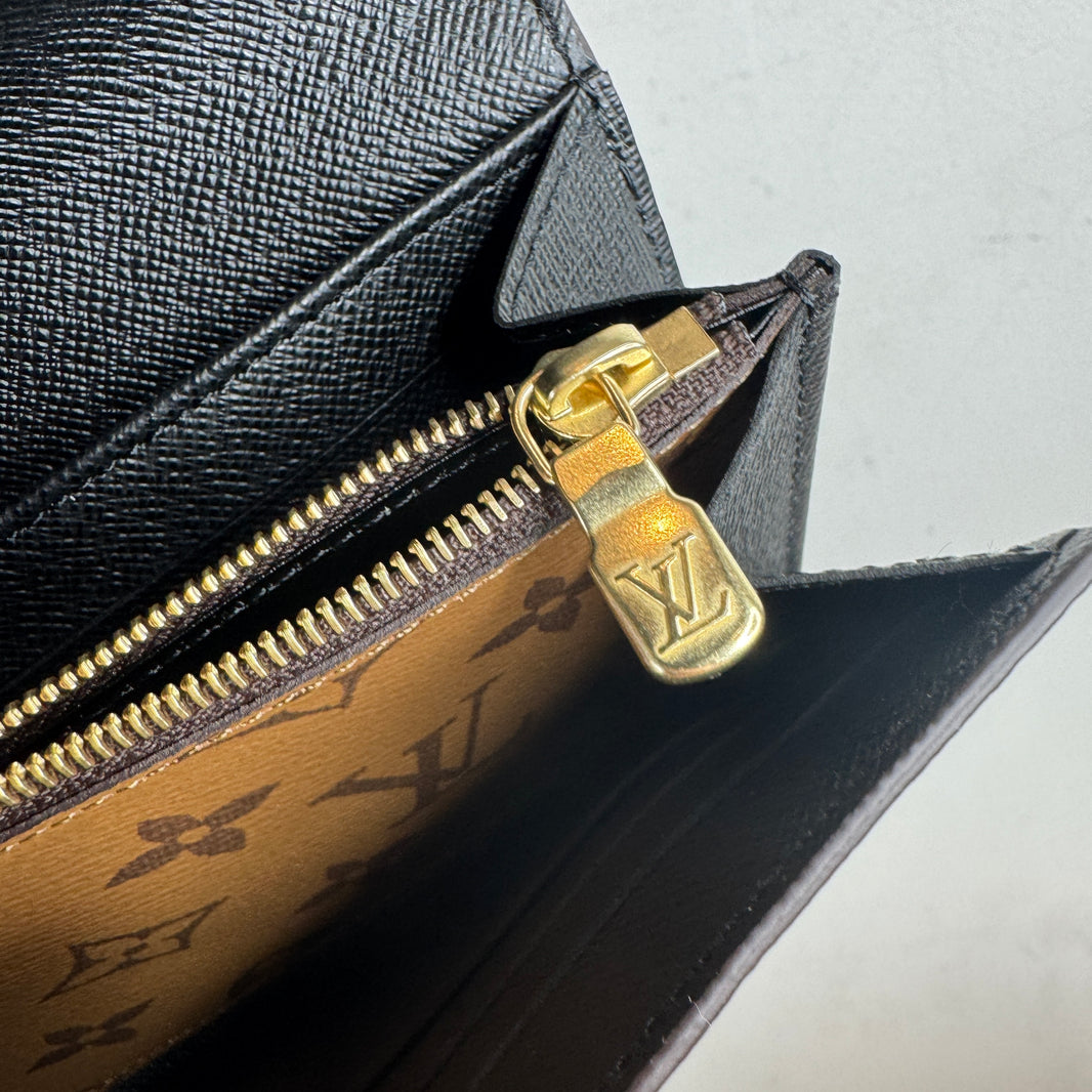 Louis Vuitton Monogram Snap Clutch Wallet