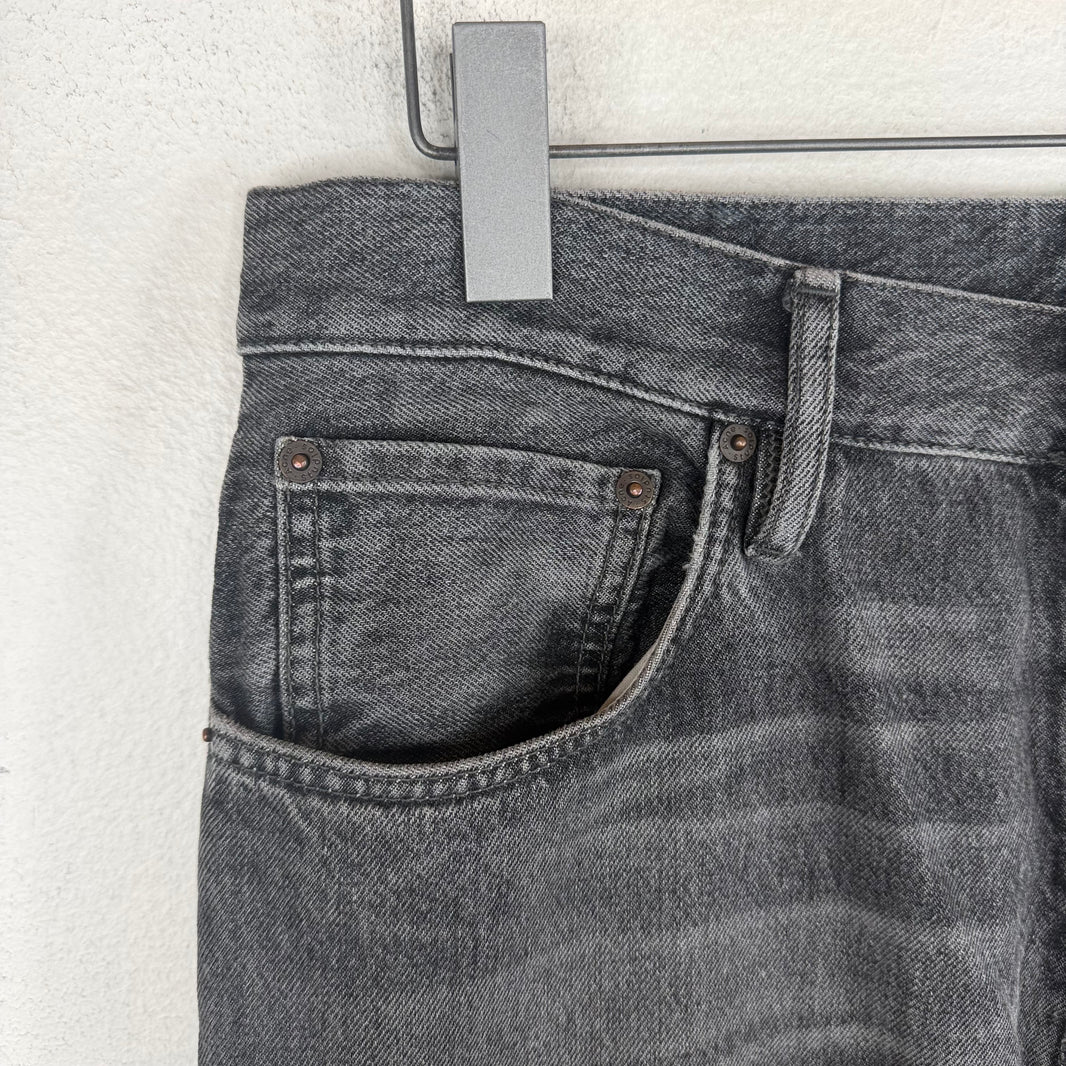 Acne Studios Ash Black 1991 Toj Jeans