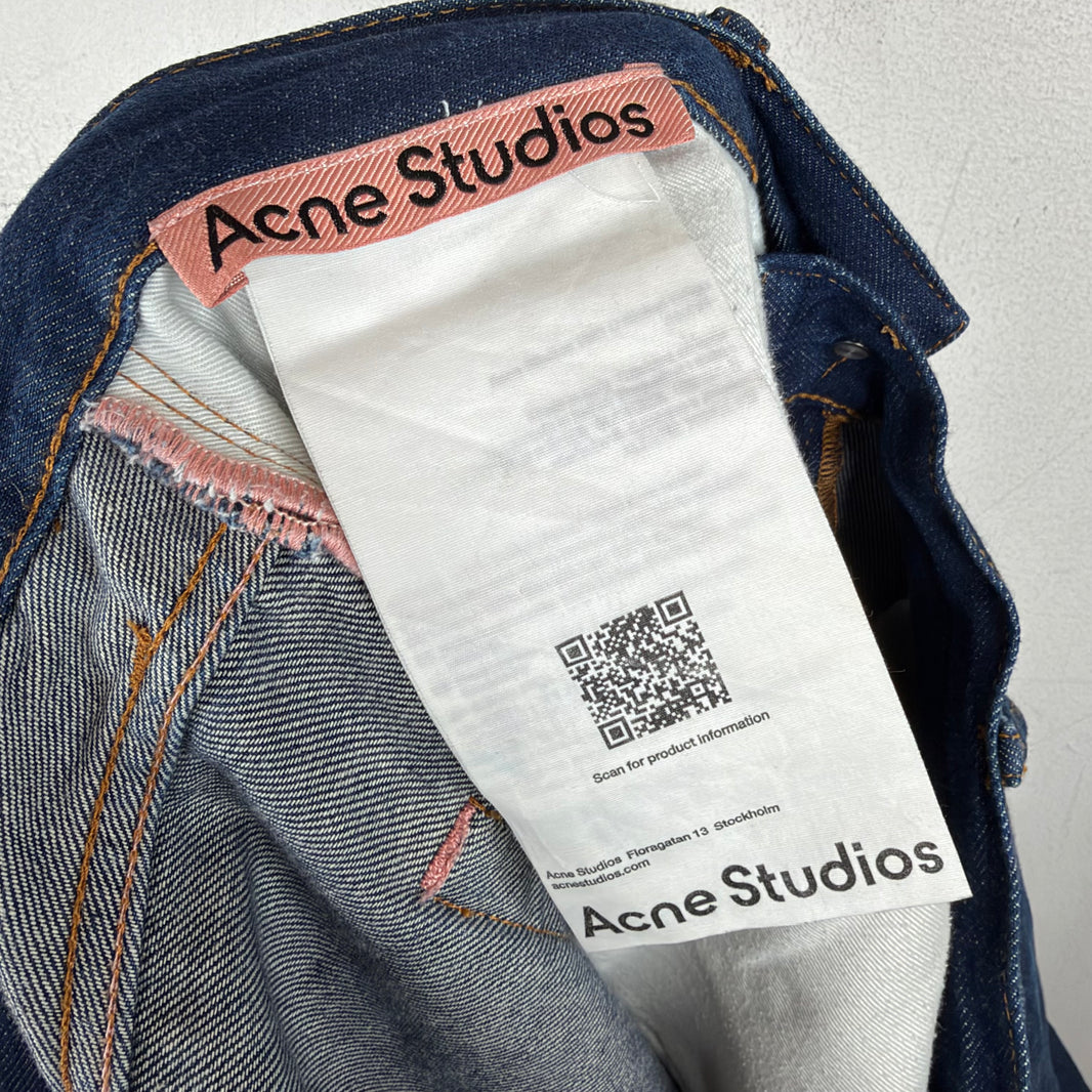 Acne Studios 1981 Rinsed Indigo Jeans