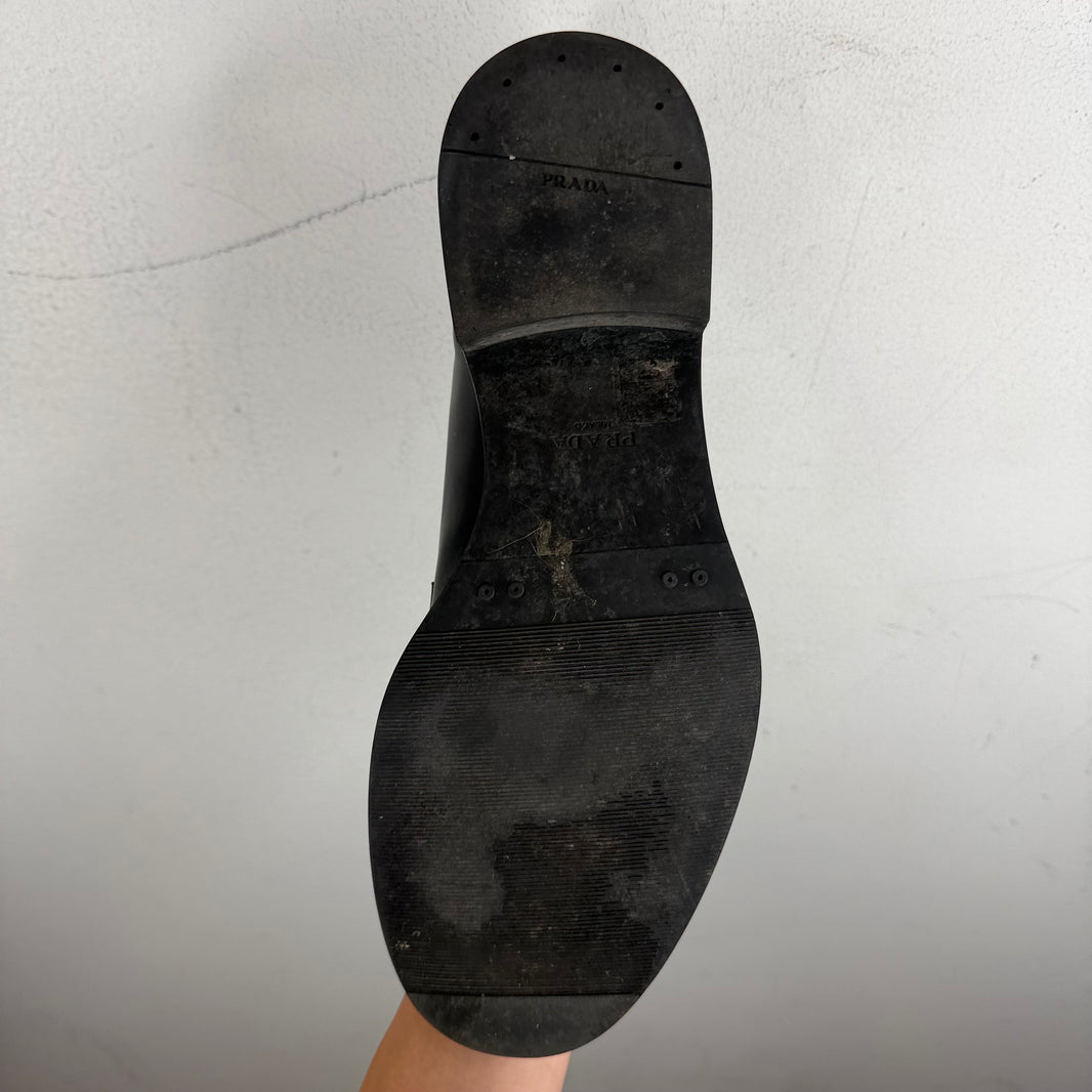 Prada Black Derbies