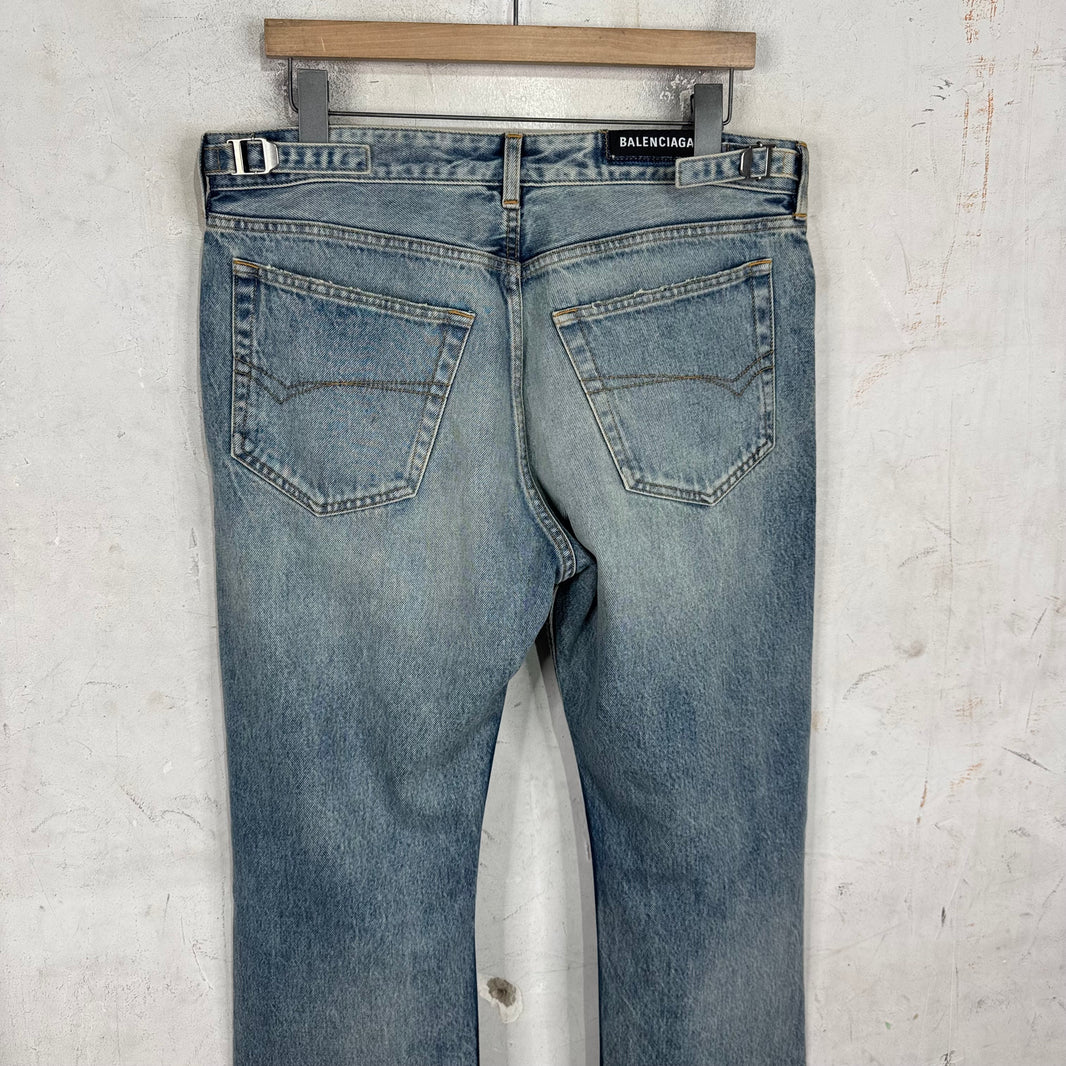 Balenciaga Straight Legged Skater Jeans